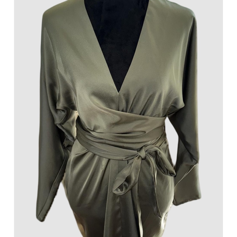 Olive green women’s dress